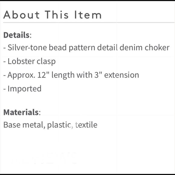 ✨NEW✨ with the 🏷tags! Beaded Choker - Picture 6 of 9